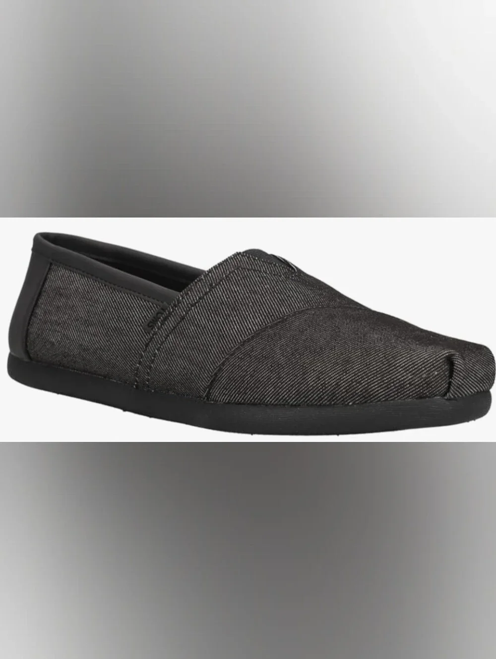 TOMS Men's Alpargata Slip-On Canvas Loafers Size 12 Like New